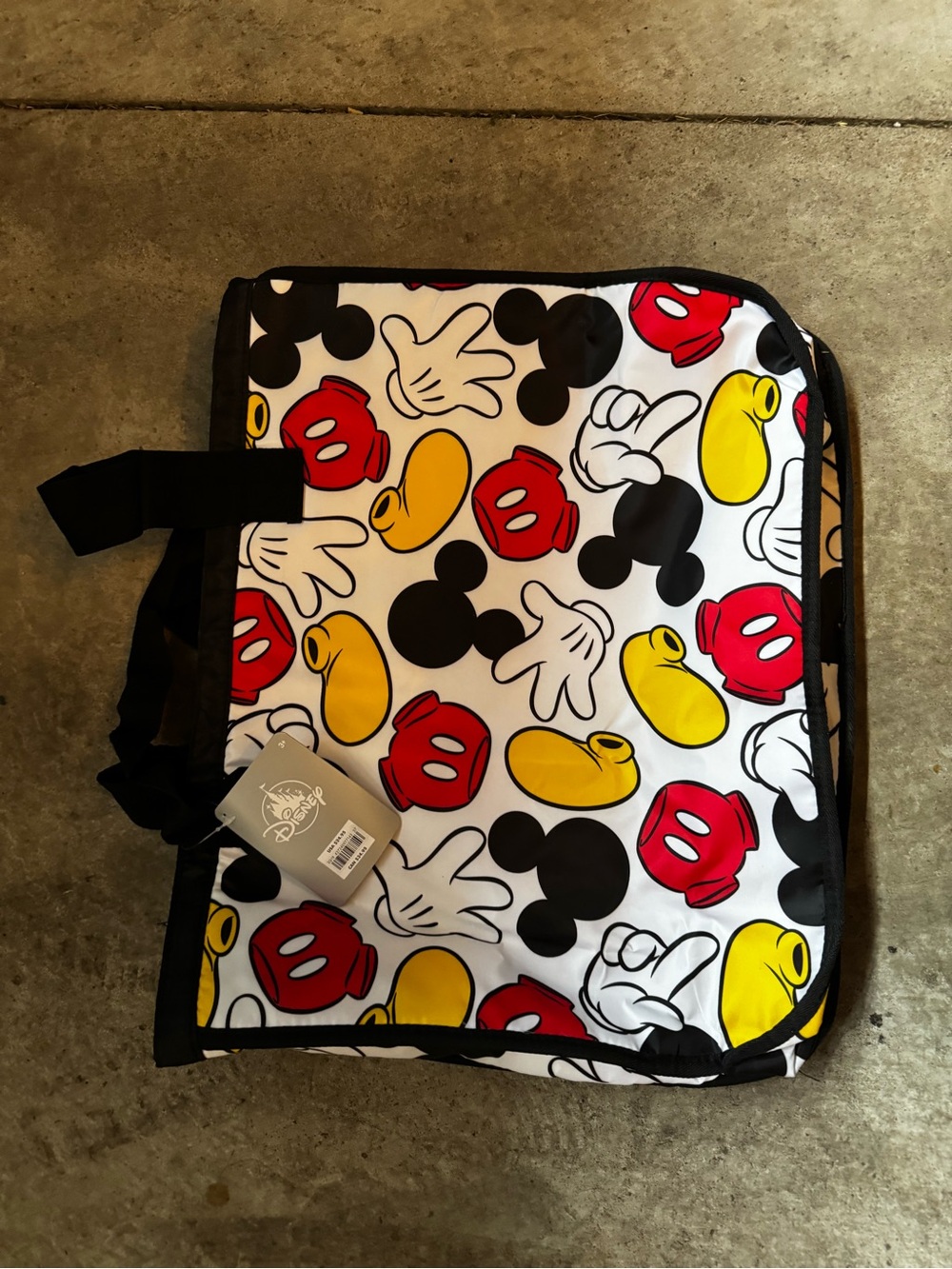 Disney Large Mickey Mouse Icon Tote Bag - Red, Yellow, Black, White